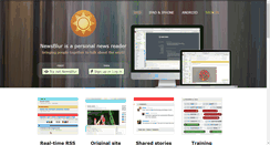 Desktop Screenshot of newsblur.com